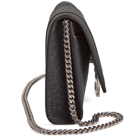 ❌❌❌SOLD❌❌❌BALENCIAGA Extra Small Hourglass Sparkle Wallet on a Chain - Picture 5 of 15